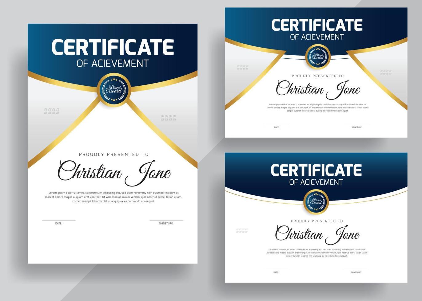 Professional Certificate Designing